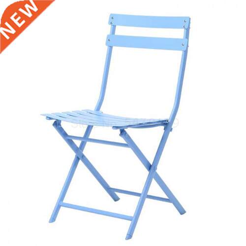 Nordic chair iron folding dining chair modern minimalist