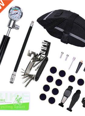 MTB Bike Bicycle Repair Tools Kit Cycling Storage Bag Air