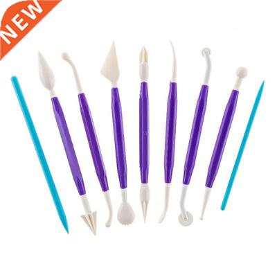 9pcs DIY Crafts Clay Modeling Tools Shaping and Sculpting Cl