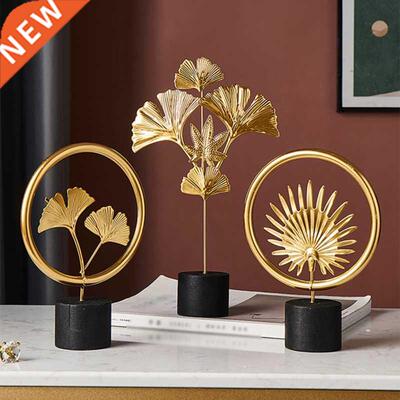 Creative Metal Ornaments Ginkgo Leaf Crafts Living Room