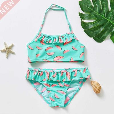 Swimsuit Girls Kids Swimwear 2-14Y Toddler Girls Bikini Set