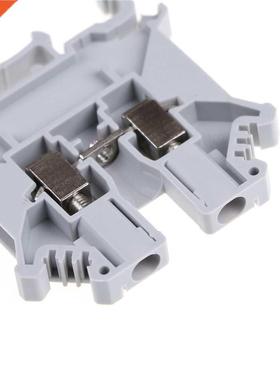 10PCS UK-3N Terminal Blocks DIN Rail Mount Guide Terminal Bl