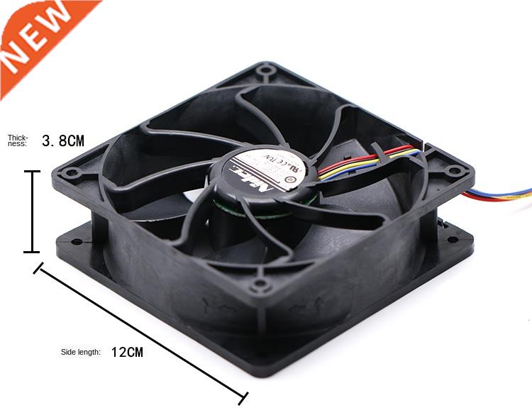 For Nidec V12E12BS2B5-07 A021 12038 12cm 12V 3.0A Server Vio