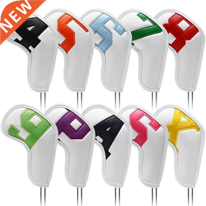 Golf iron covers golf club head covers of various colors and