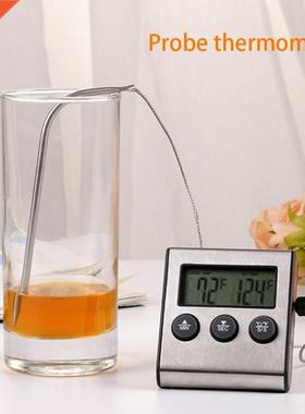 Multifonctionnel gril viande thermomètre LCD affichag