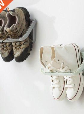 Creatve Wall Mounted Shoebox Holder Famly Space Savng