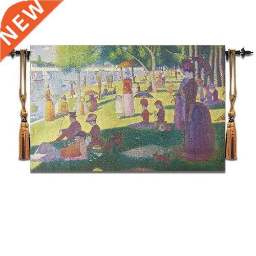 90*140cm Georges Seurat-Painting Art tapestry fashion wall