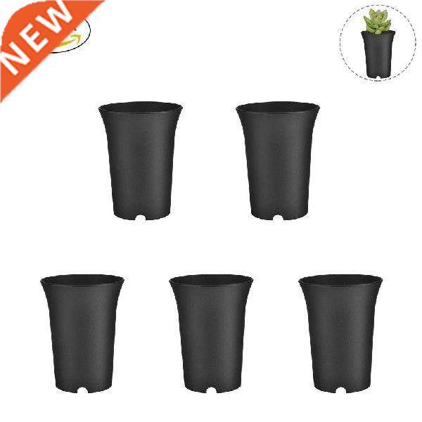 5pcs 9*12cm Succulent Plant Flower Nursery Pot Plastic