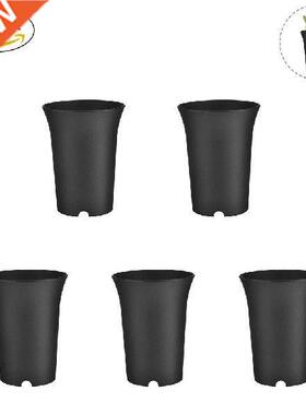 5pcs 9*12cm Succulent Plant Flower Nursery Pot Plastic