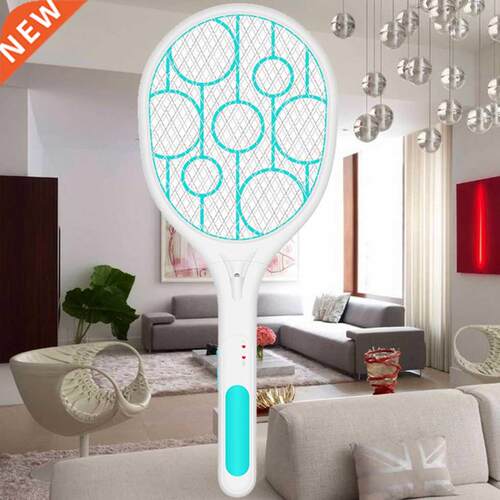 USB Rechargeable Electric Fly Pat Household Insect Racket Ki