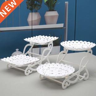 Cake Stand Dishes Cupcake Snacks Plates Plastic Candy