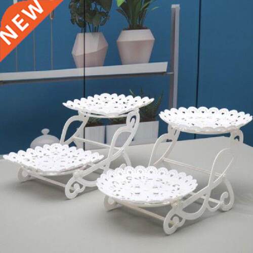 Cake Stand Dishes Cupcake Snacks Plates Plastic Candy