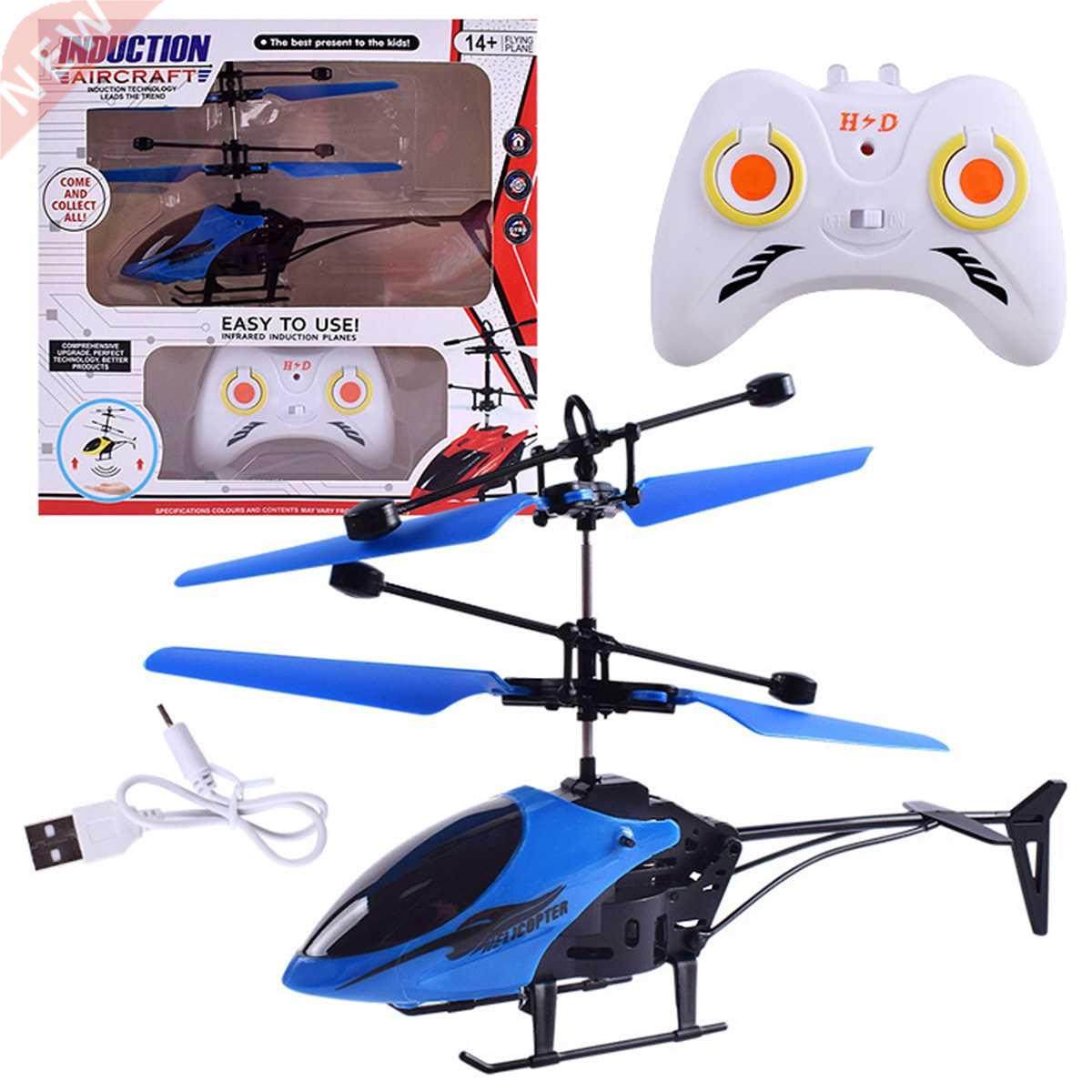 Remote Control Drone Helicopter RC Toy Aircraft Induction Ho
