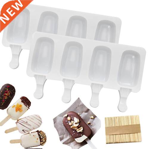 4 Cell Silicone Ice Cream Mold Food Grade Silicone Molds