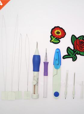 Embroidery Punch Needle Stitching Tool Knitting Needles Cros