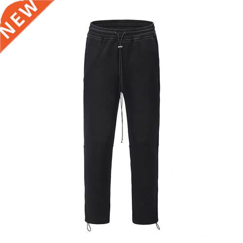 Heavy Plus Velvet Sweatpants Mens Urban Setwear Gray Black B