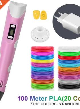 3D Pen 3d Printing Pen Drwing Pencil DIY Pens PL Filment