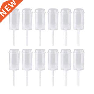 12 PCS Cake Pusher Pushable Plastic Clear Push Holder Bake D