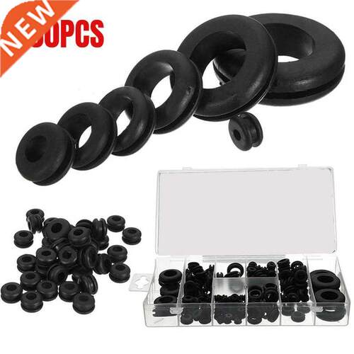 100pcs Rubber Gasket Double-sided Water Pipe Wire and Cable