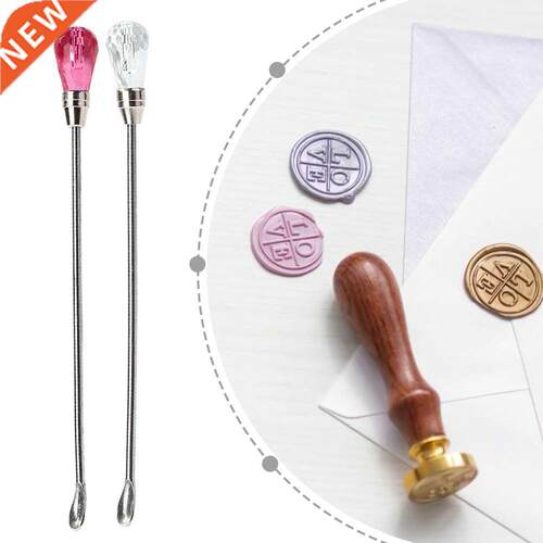 Metal Lacquered Seal Stirring Rod Metal Stirring Rod Wax Bur