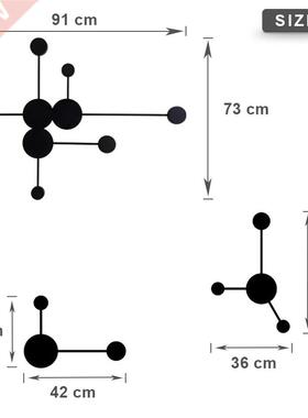 Postmodern wall lamp simple led living room wall lighting be