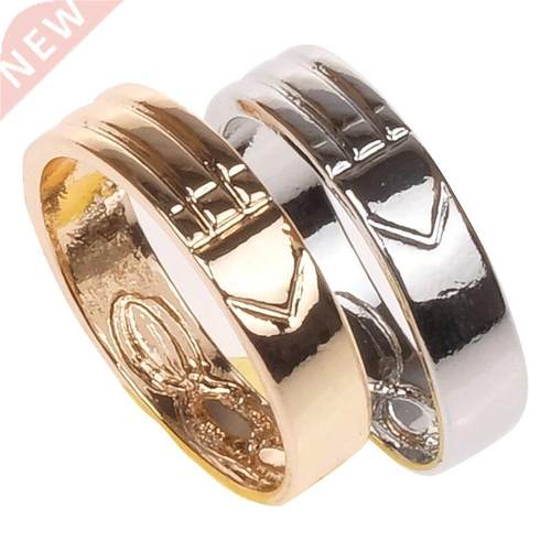 Unisex Stainless Steel Atlantis Rings Silver/gold Colors For