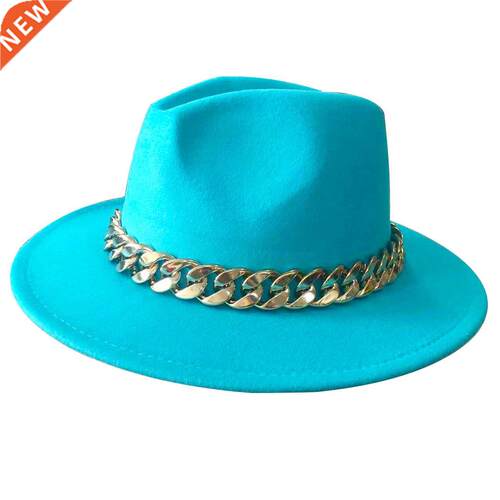 Golden chain Fedora new European and American autumn and win
