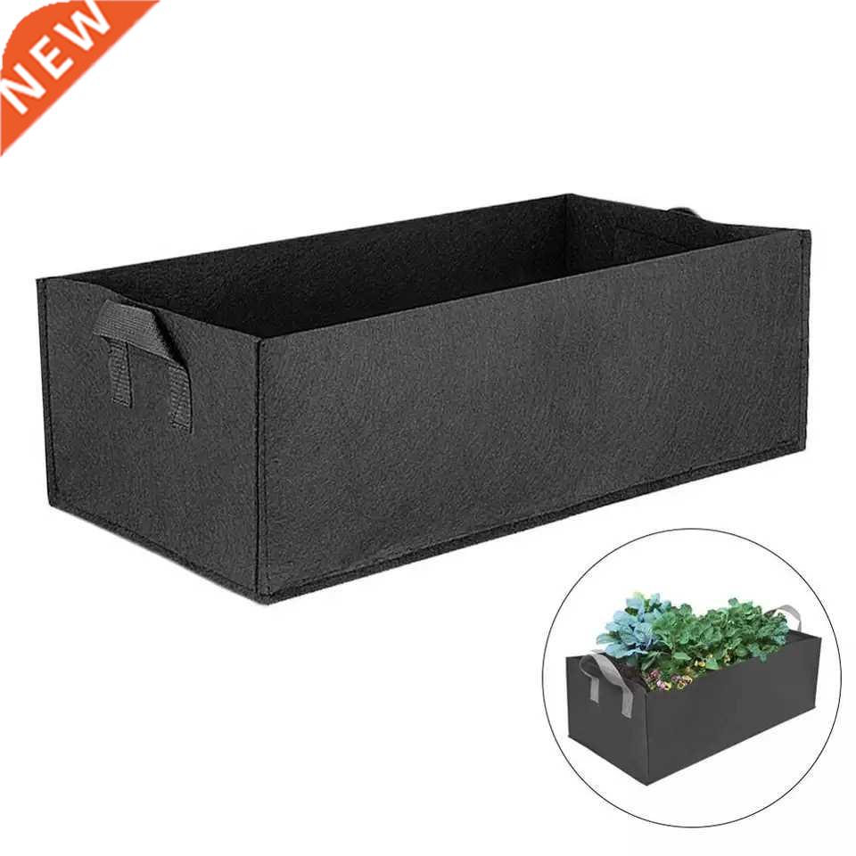 1pcs Fabric Raised Garden Bed Square Felt Garden Flower Grow