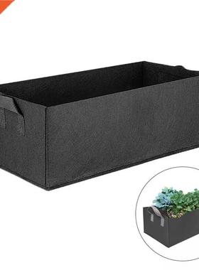 1pcs Fabric Raised Garden Bed Square Felt Garden Flower Grow