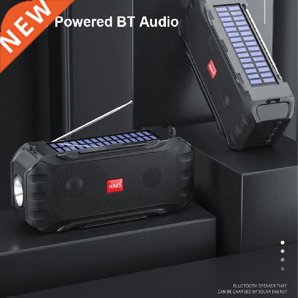 Portable BT FM Outdoor Emergency Radio Solar-powered