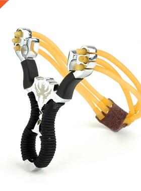 Slingshot Spring Pressed Leather Wolverine Stainless Wire C