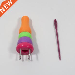 plastics braided rope doll  yarn knitted tools knitted de