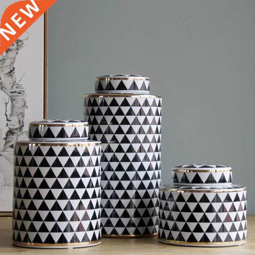 Ceramics Hallway Storage Gold Painting Home Creative