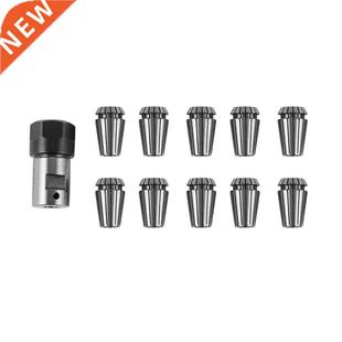10Pcs Er16 Spring Collet + Motor Shaft 8Mm Extension Rod