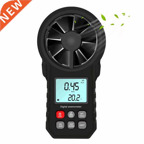 Portable Digital Anemometer LCD Electronic Air Volume Wind V