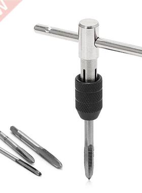 5Pcs/set T Type Hand Screw Thread Taps Drill Kit Screw Thre