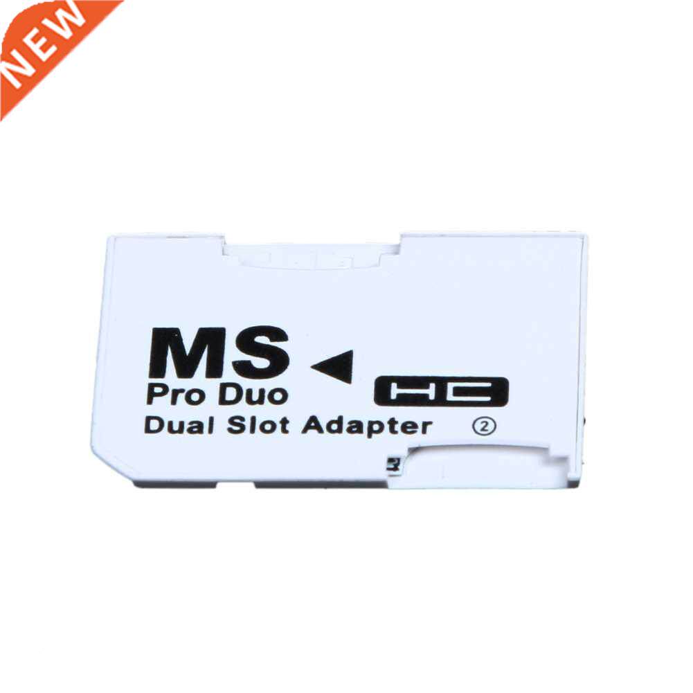 Dual Slot Micro For SD SDHC TF to Memory Stick MS Cd Pro D