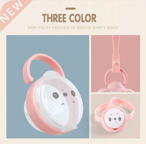 New Baby Soother Pacifier Storage Box Travel Dust Cover Cas