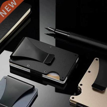 Dropshipping Aluminium Credit Card Holder for Men Wallet New