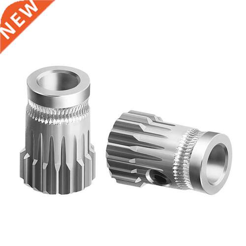2Pcs Extruder Gears MK8 Stanless Steel Double Extruson Whe