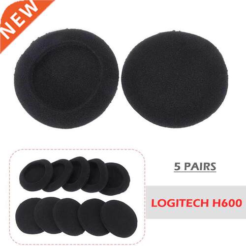 5pairs Black Replacement Ear Pads Sponge Earpads Cover Cushi