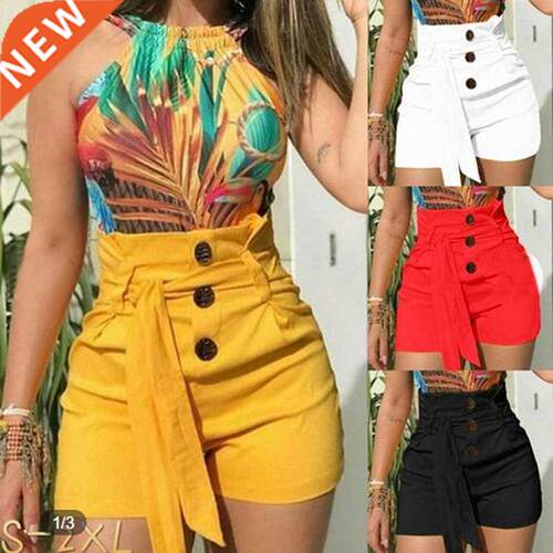 Summer Womens Ladies High Waist Casual Solid Beach Belt Hot