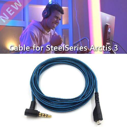 Gaming Headphone Audio Cable Headphone Speaker Wire Line