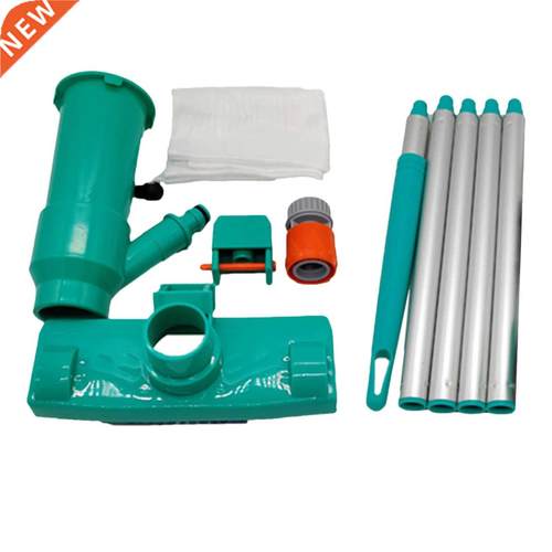 Pool Jet Vacuum Cleaner wth Brush Net 5 Secton Pole of