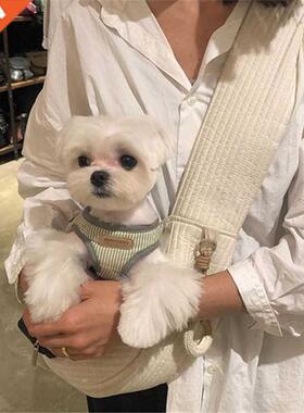 Pet Dog Bag Go Out To Carry A Portable Canvas Single