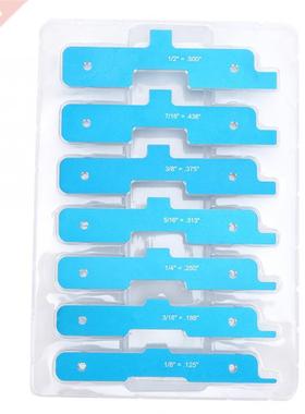 7 Pcs Setup Bar Soft Aluminum Multi-Function Router Table Se