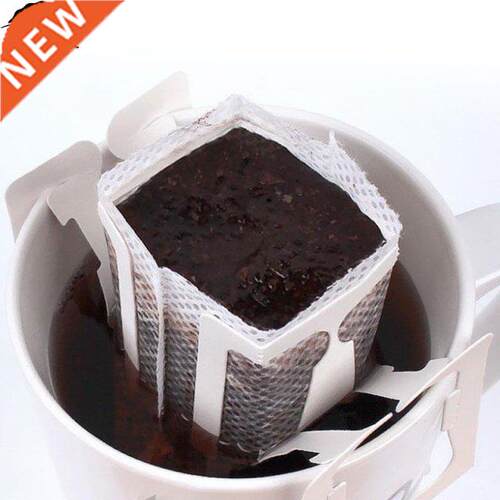 50pcs/Pack Disposable Coffee Fliter Bags Portable Hanging Ea
