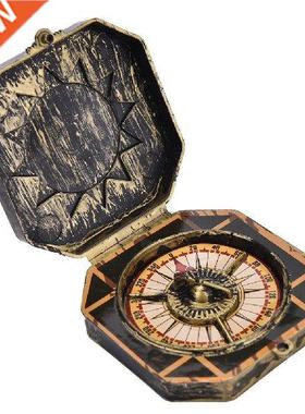 1pc Halloween Cosplay Pirate Compass Prop Without Compass