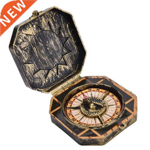 1pc Halloween Cosplay Pirate Compass Prop Without Compass