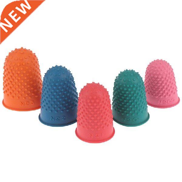 5Pcs Tellen Cone Rubber Finger cap Protector Sewing Quilter